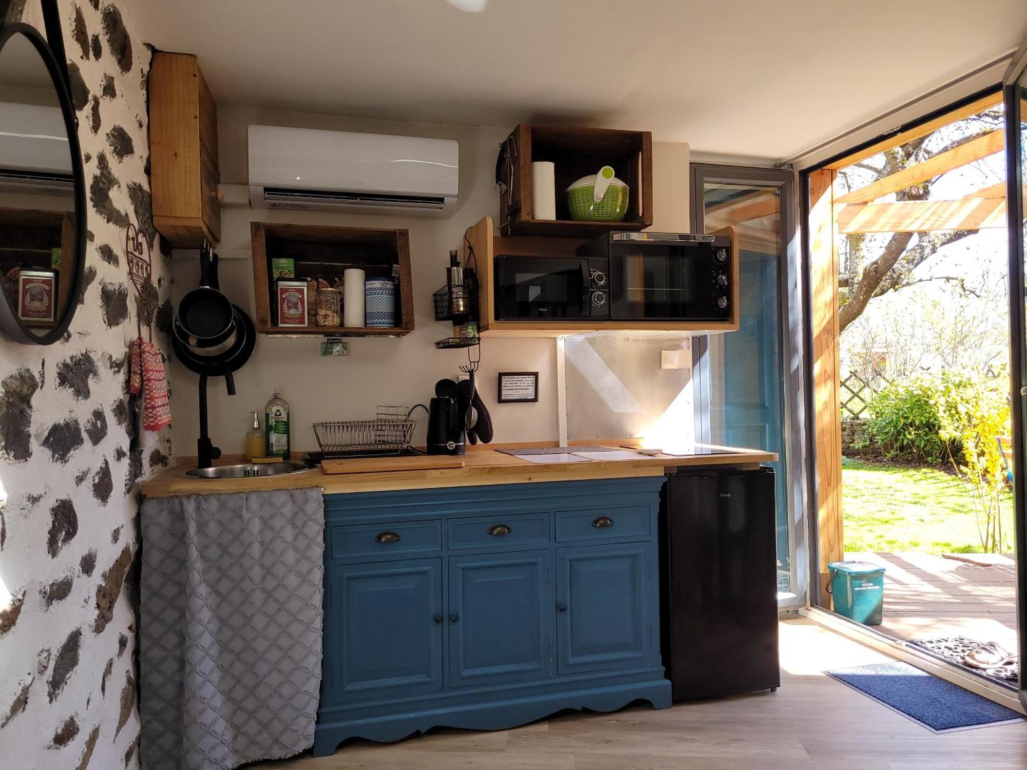 La Maisonnette Sous Le Cerisier Bergonne エクステリア 写真